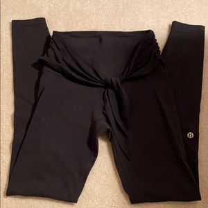 lululemon align with tie at waistband